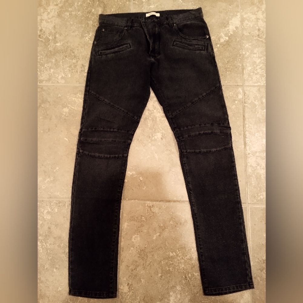 Pierre Balmain Mens Jeans Sz 32 Navy